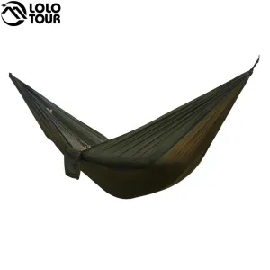 24 Color 2 People Portable Parachute Hammock Camping Survival Garden Flyknit Hunting Leisure Hamac Travel Double Person Hamak