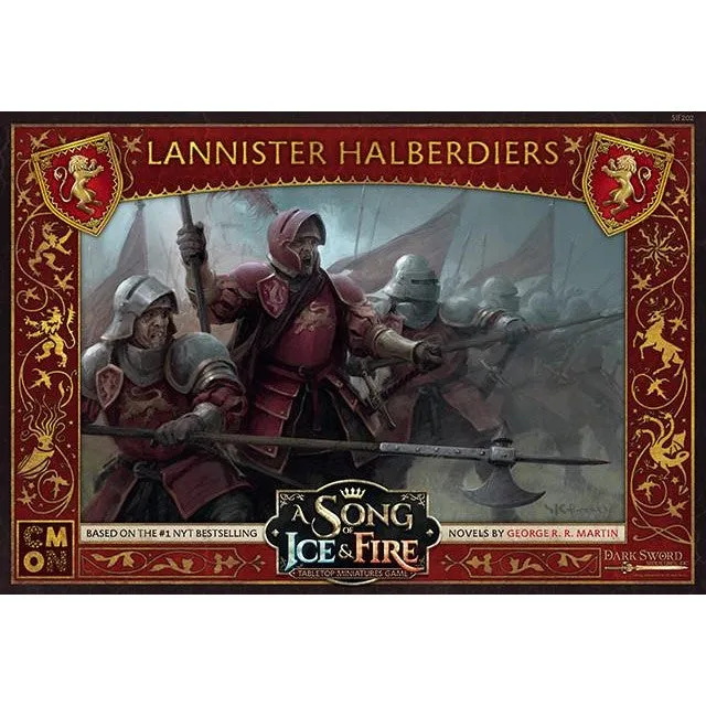 A Song of Ice & Fire Tabletop Miniatures Game: Lannister Halberdiers