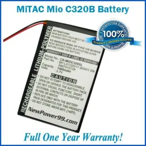 Battery Replacement Kit For MIO C320B