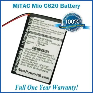 Battery Replacement Kit For MIO C620