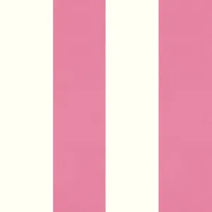 Beach Walls - Striped - Cream & Pink