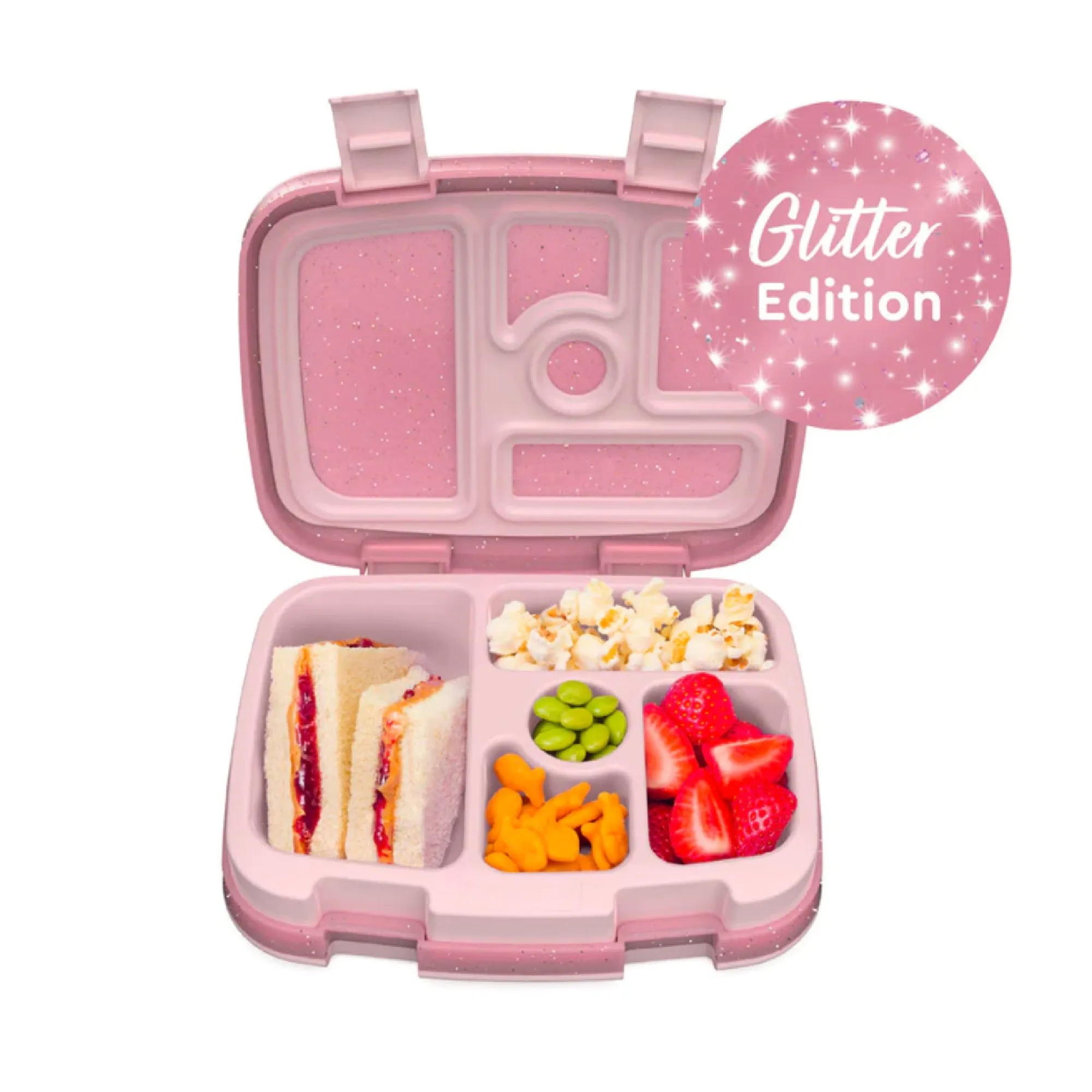 Bentgo Kids Lunch Box - Glitter - Petal Pink