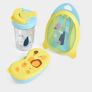 Bloom Jolly Food Box & Water Bottle Set Yellow