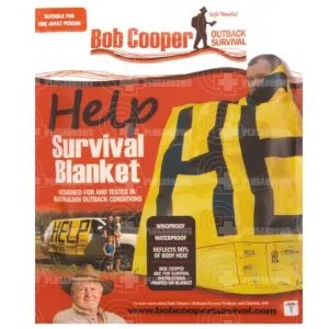 Bob Cooper Help Survival Blanket