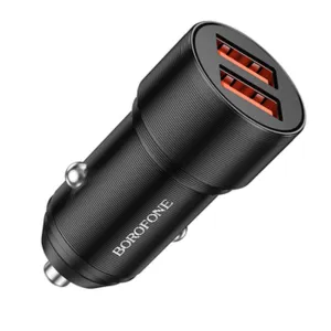 Borofone BZ19 Metal Dual Port Car Charger