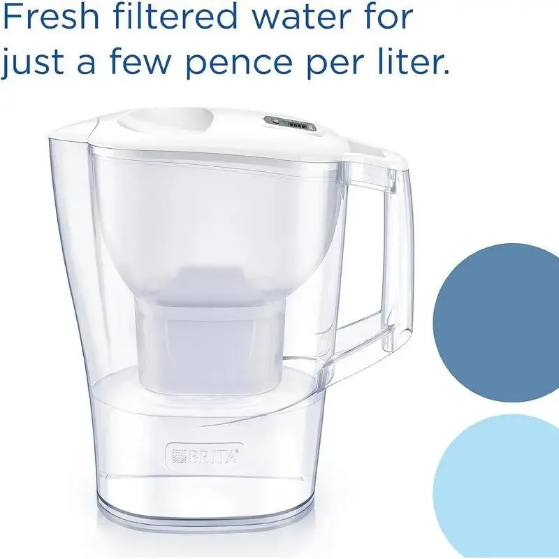 Brita Aluna Water Filter Jug Inc 1 Cartridge - 2.4 Litres