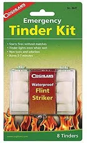 Coghlan's Emergency Tinder Kit