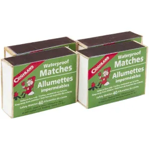 Coghlan's Waterproof Matches - pk of 4