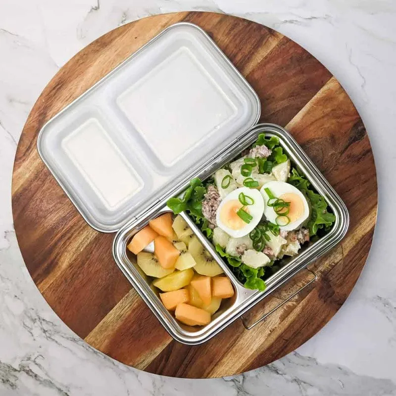 Ecococoon Stainless Steel Leakproof Bento Box - 2 compartment