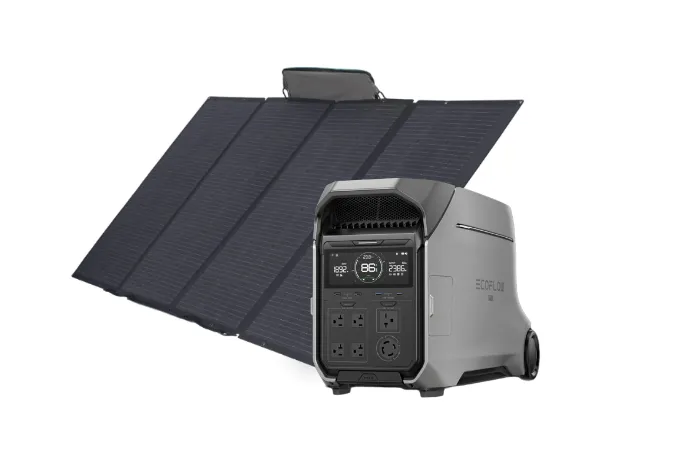 EcoFlow DELTA Pro 3 Portable Power Station   400W Portable Solar Panel