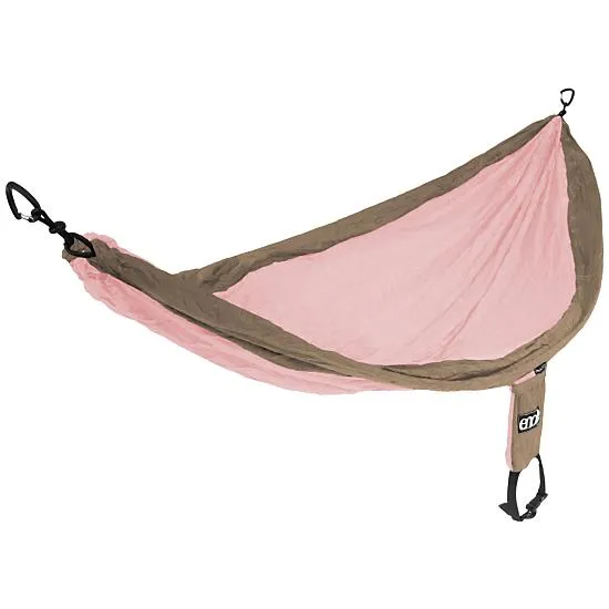 ENO Single Nest Hammock - Khaki/Rose