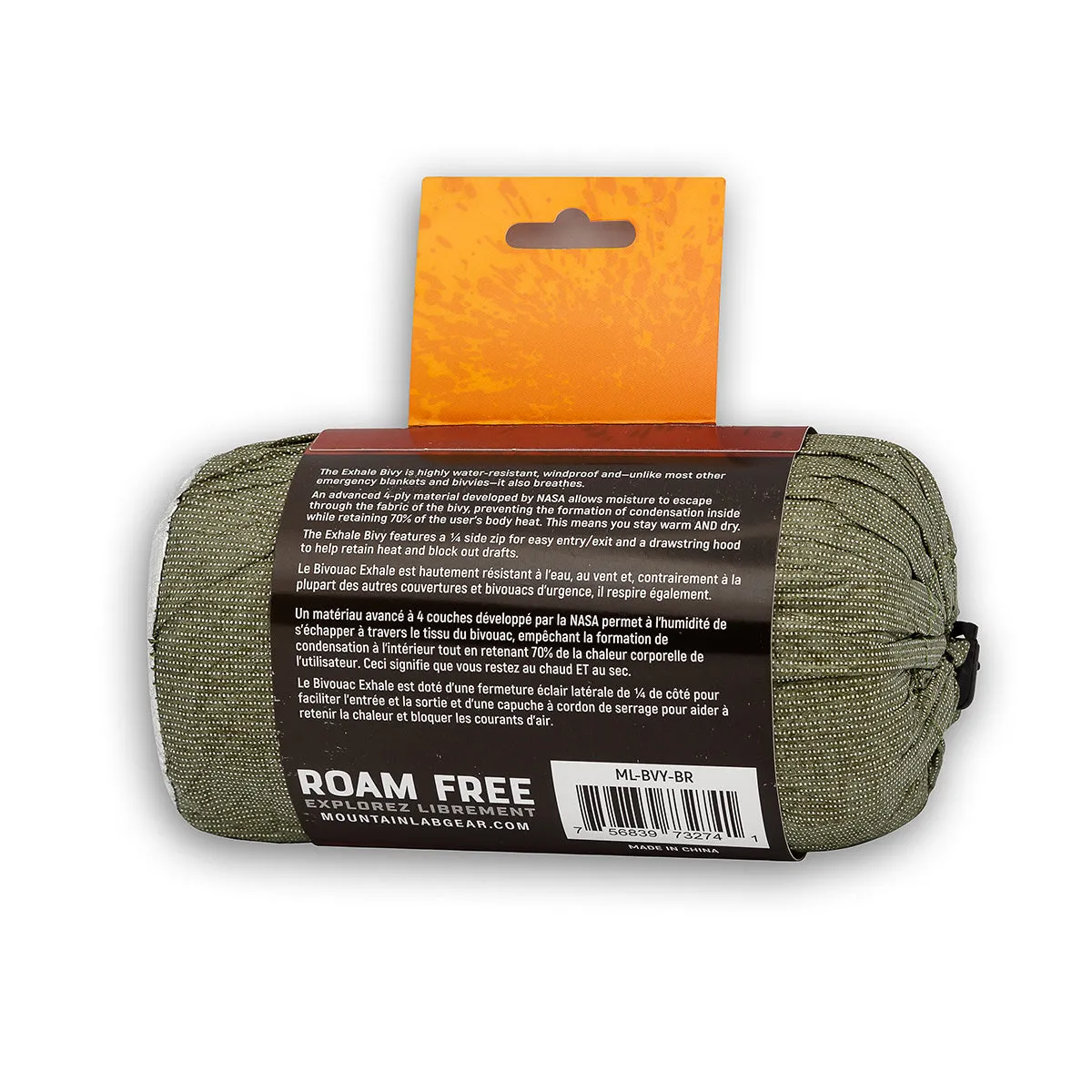 Exhale Emergency Bivy Breathable Sleeping Bag