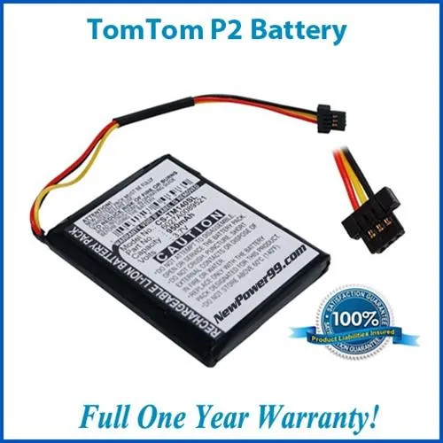 Extended Life Battery For TomTom - P2