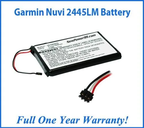 Garmin Nuvi 2445LM Battery Replacement Kit with Tools, Video Instructions and Extended Life Battery