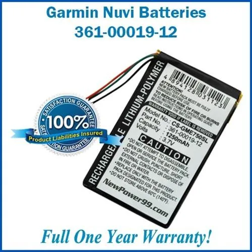 Garmin Nuvi - 361-00019-12 Battery Replacement Kit with Tools, Video Instructions and Extended Life Battery