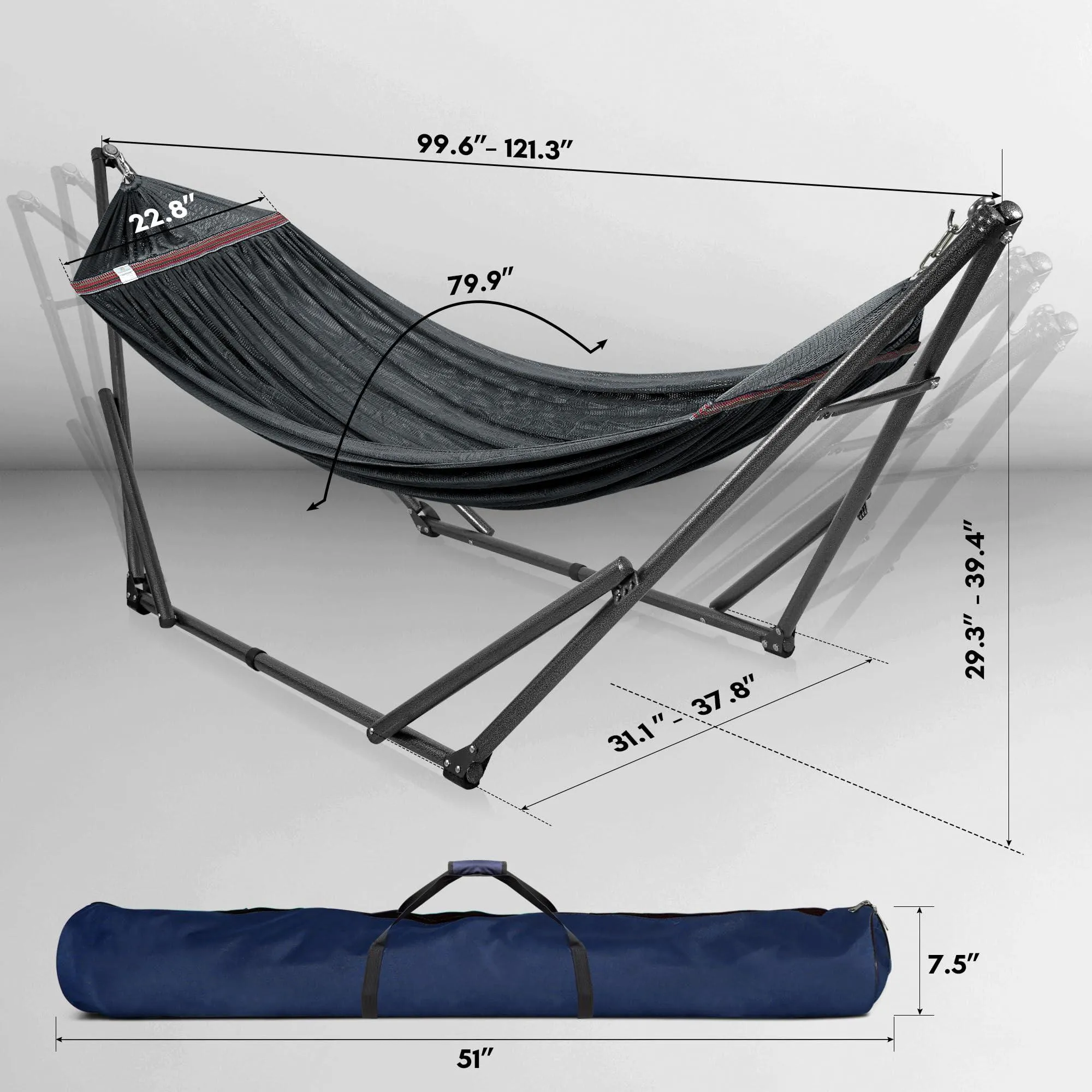 Hammock Stand, Instant 20s Foldable.