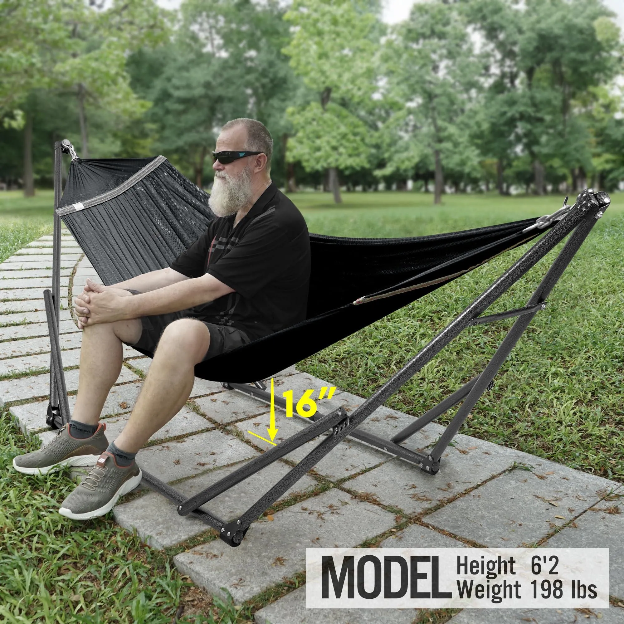 Hammock Stand, Instant 20s Foldable.