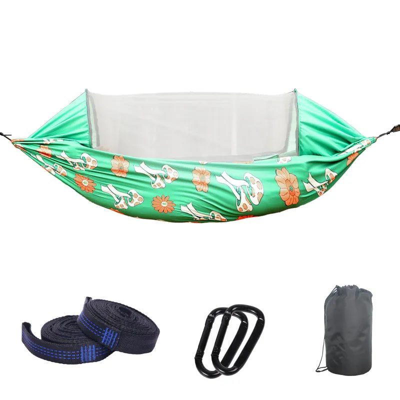 Household Flip Nylon Camping Hammock