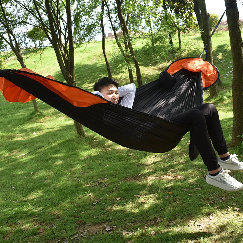 Household Flip Nylon Camping Hammock