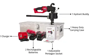 Hydrant Buddy - Fire Hydrant Flushing and Valve Exerciser Tool