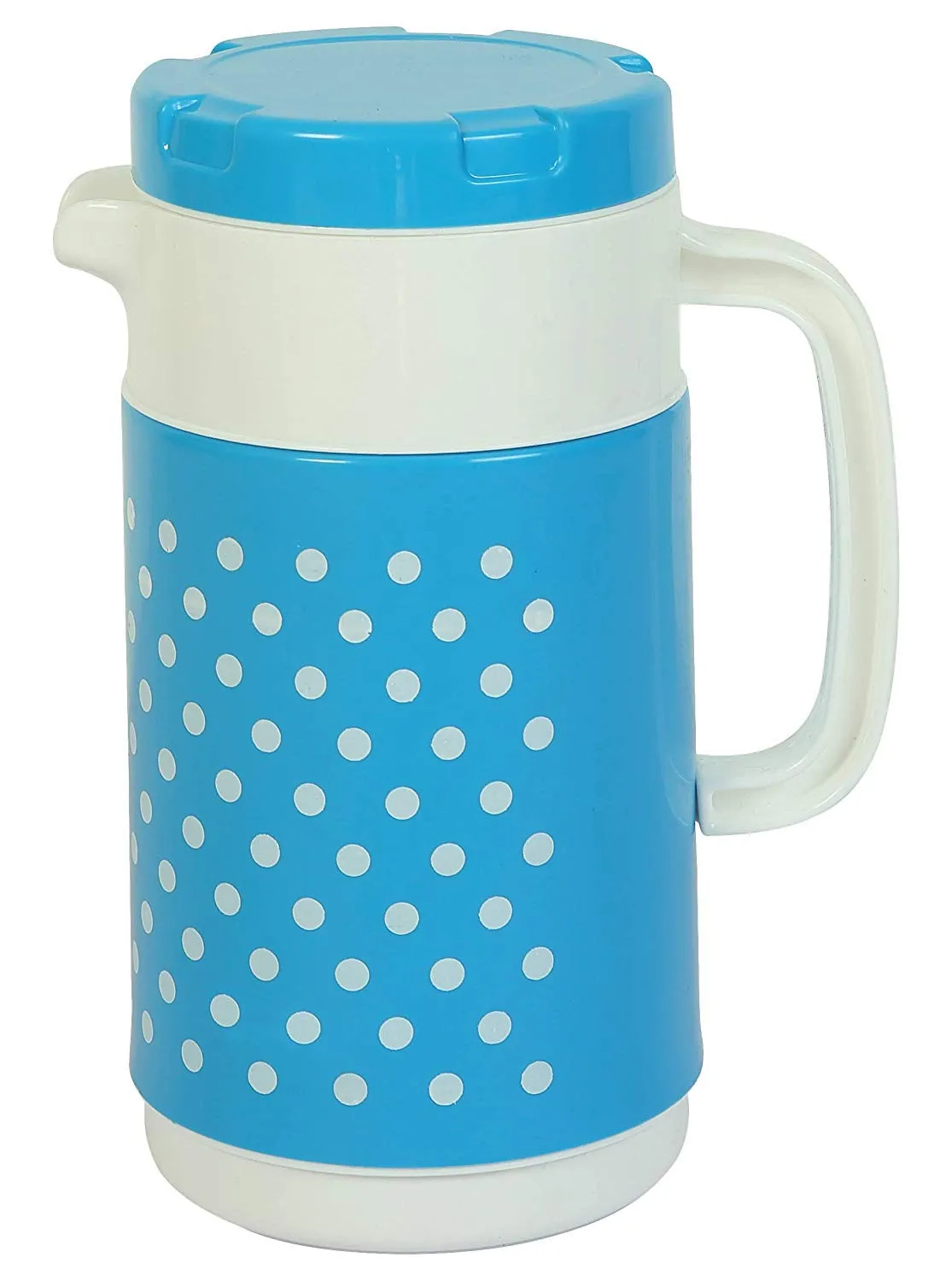 Kuber Industries Insulated Orchid Tuff Jug Flask 1500 ML (Blue) -CTLTC12365,Standard