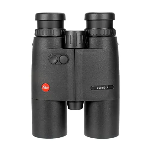 LEICA Geovid R Gen 2022 Compact Lightweight Hunting Bird Watching Rangefinder Binoculars with Carrying Strap Incuded