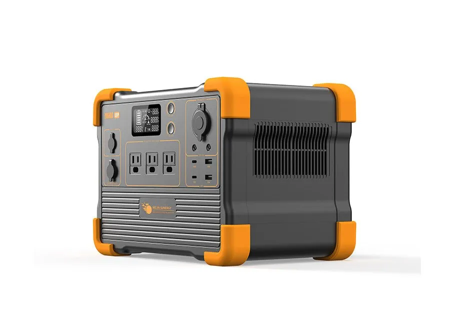 Maxim ThunderStorm 1.2Kva Power Station With LiFePO4 614Wh Battery, Solar Powered Generator