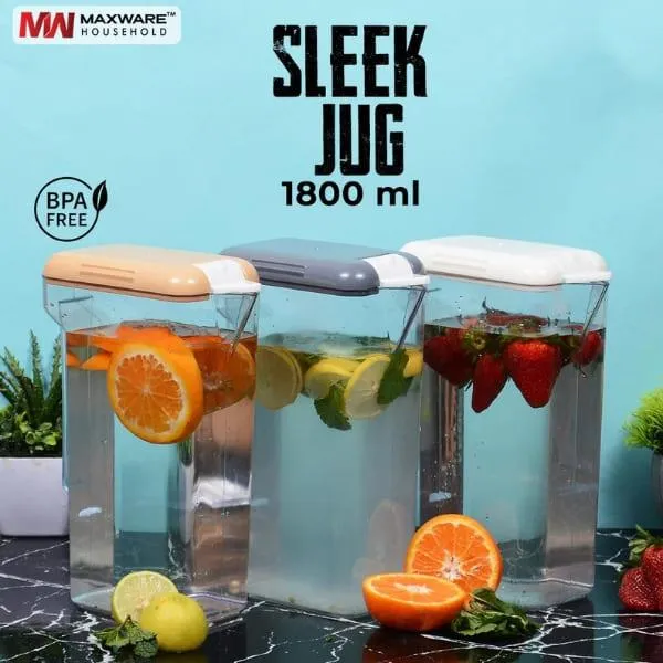 MAXWARE SLEEK DRINKING JUG 1800ML