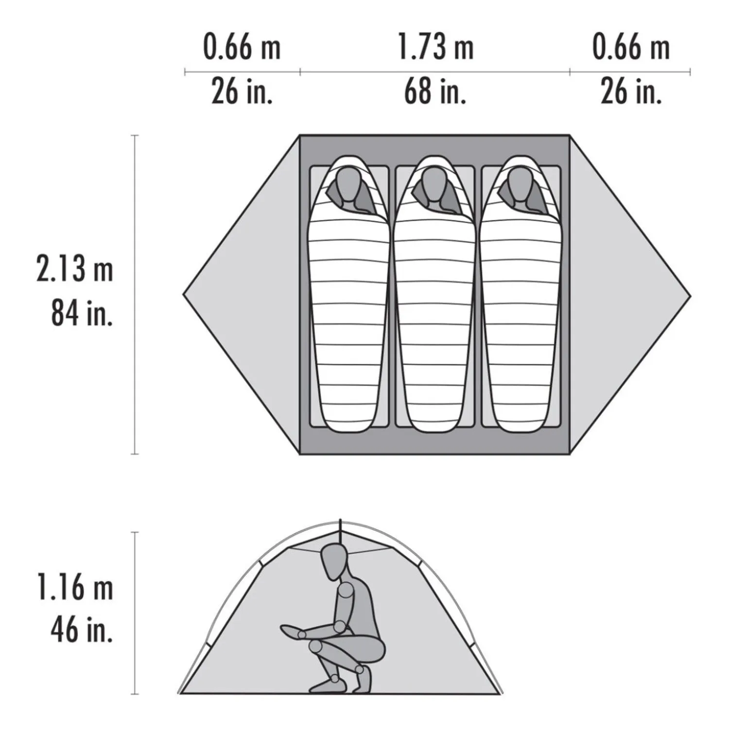 MSR - Hubba Hubba™ 3 Tent V7