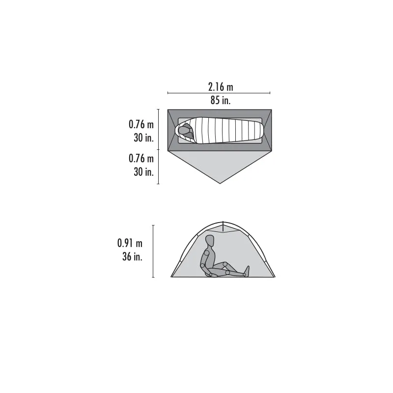 MSR Hubba NX Solo Tent