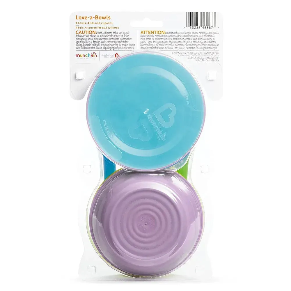 Munchkin Love-A-Bowls Feeding Set