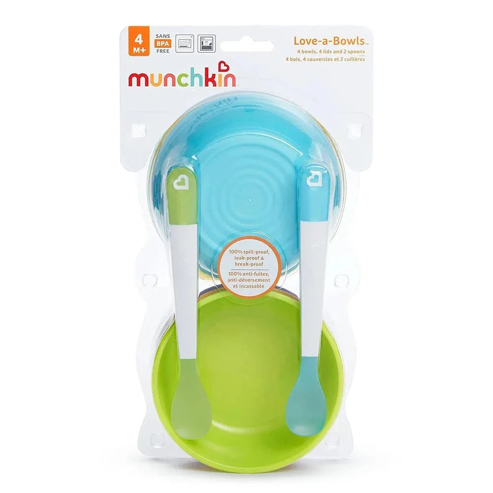 Munchkin Love-A-Bowls Feeding Set