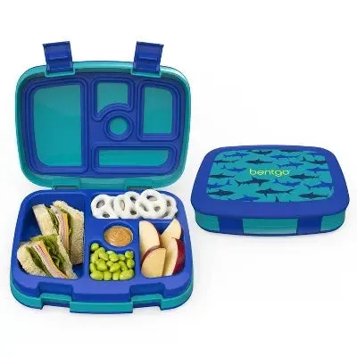 Open Box - Bentgo Kids' Prints Leak-proof, 5 Compartment Bento-Style Lunch Box