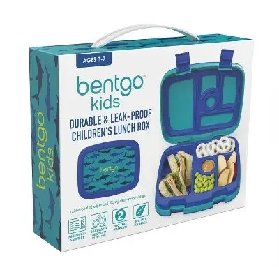 Open Box - Bentgo Kids' Prints Leak-proof, 5 Compartment Bento-Style Lunch Box