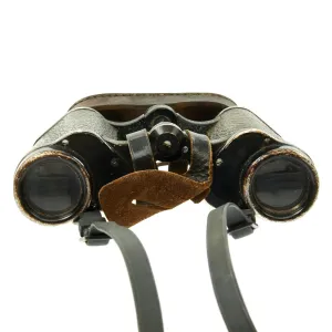 Original German WWII Hensoldt Wetzlar 6x30 Dienstglass Binoculars