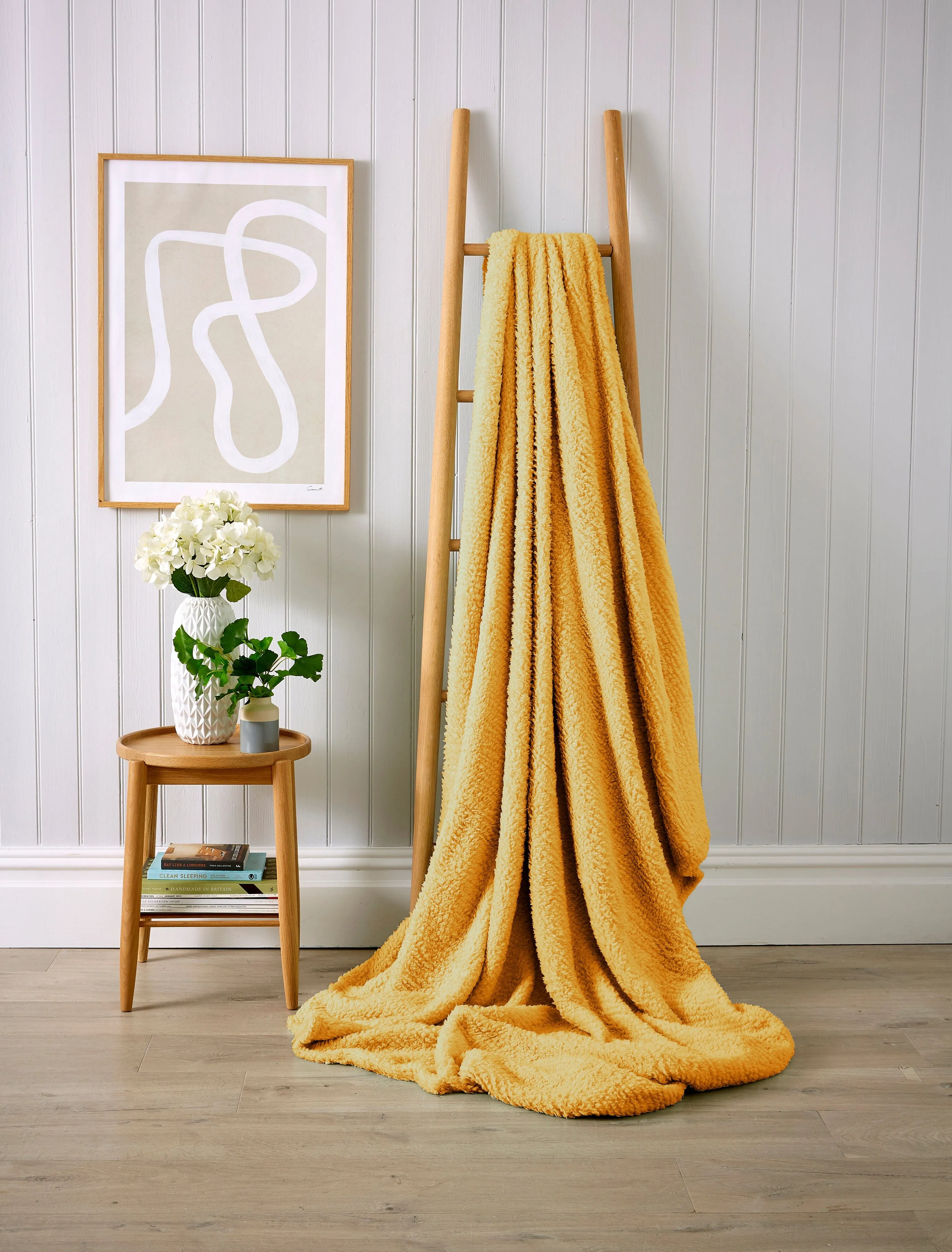 Oversized Fluffy Huggable Teddy Throw Blanket Super Soft Faux Fur Fleece for Sofa or Bed Luxurious Comfort and Warmth in Stylish Colours by OLIVIA ROCCO