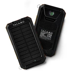 Solar Power Bank, USB Rechargeable