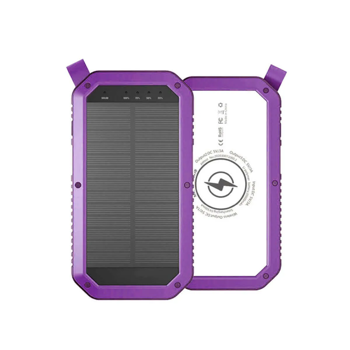 Sun Chaser Mini Solar Powered Wireless Phone Charger 10,000 mAh With