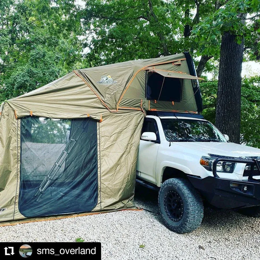 Tuff Stuff ALPHA Hard Top Side Open Roof Top Tent, 4 Person