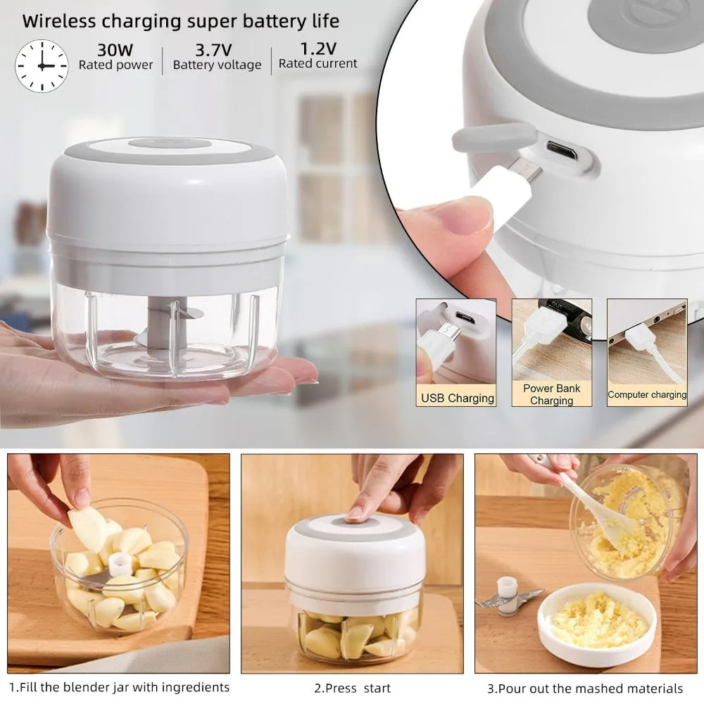 USB Mini Portal Vegetable Chopper